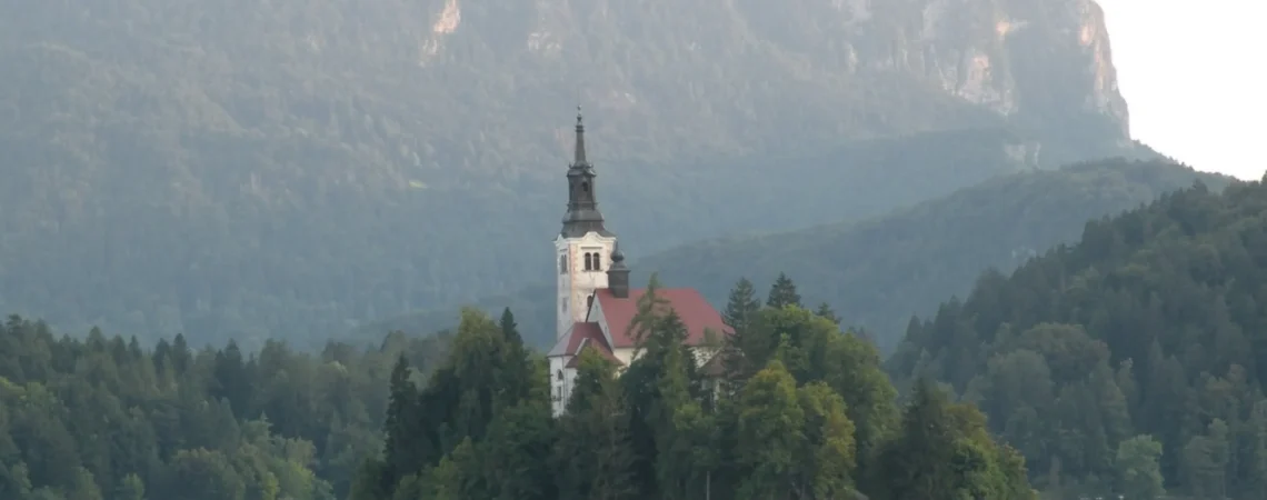 Widok na Alpy Julijskie
