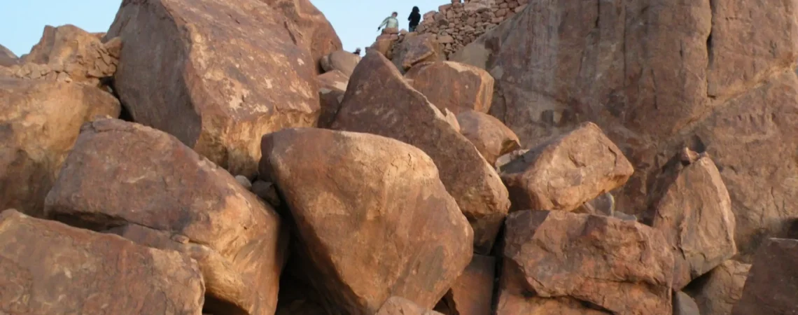 Widok na Góry Synaj
