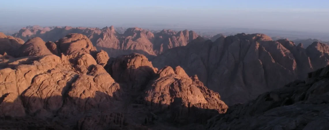 Widok na Góry Synaj