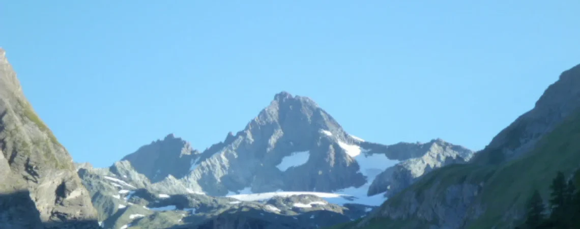 Widok na szczyt Grossglockner