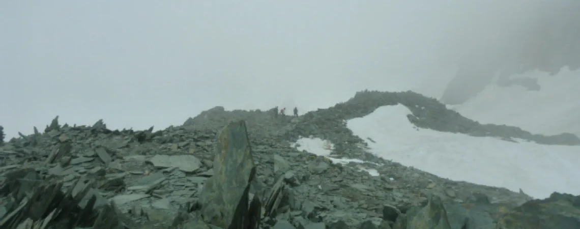 Podejście na szczyt Grossglockner