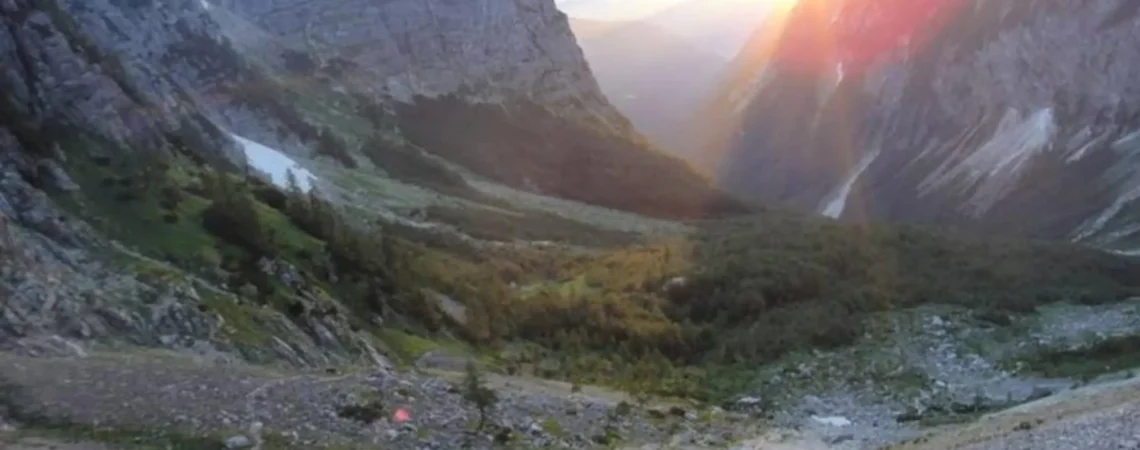 Widok na Alpy Julijskie