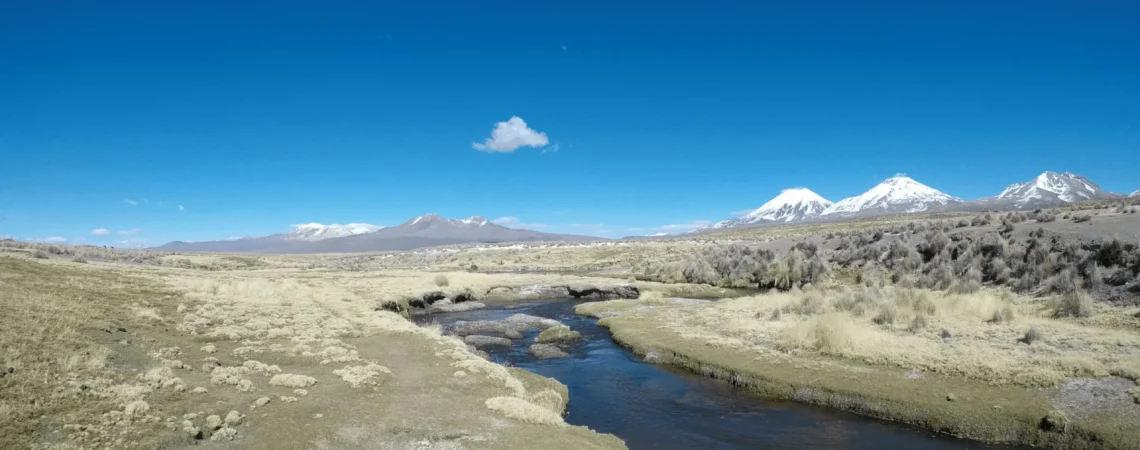 Widoki w okolicach szczytu Sajama