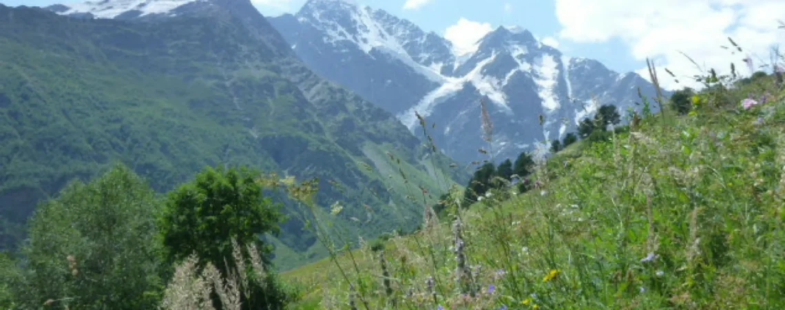 Widok w Dolinie Cheget