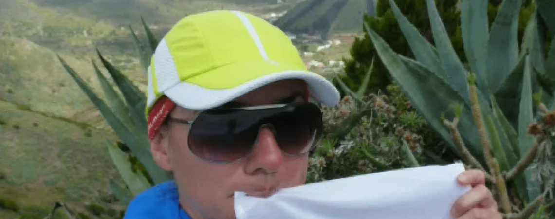 Autorka strony w Górach Teno